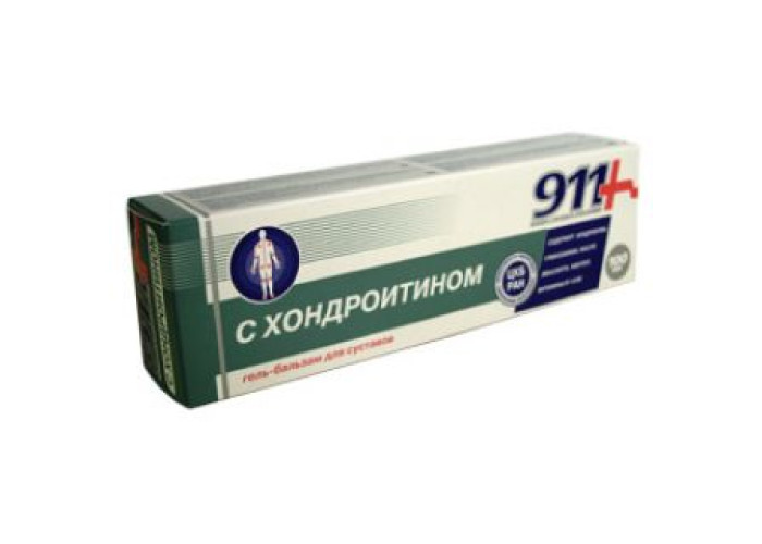 911 Хондроитин 100 мл, гель-бальзам для суставов