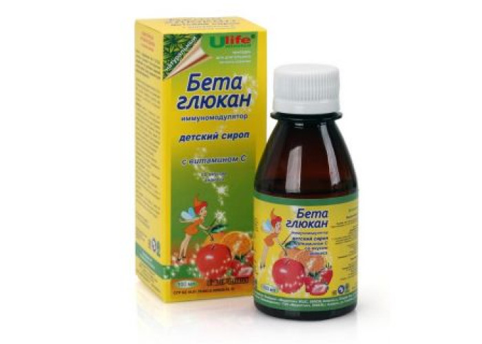 Бета-глюкан  с витамином С 100 мл, сироп