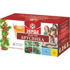 Брусника № 20, фиточай Зерде