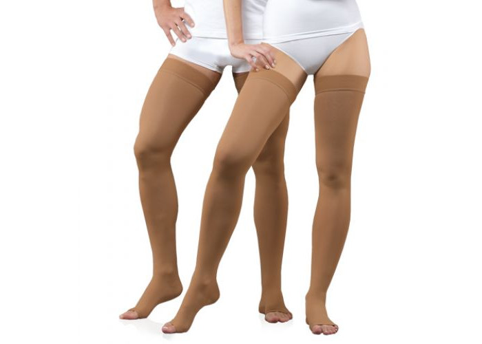 Чулки медицинские эластичные модель 0402 1 класс компрессии № 5, черные