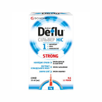 Дефлю Сильвер Стронг 15 мл, спрей назальный