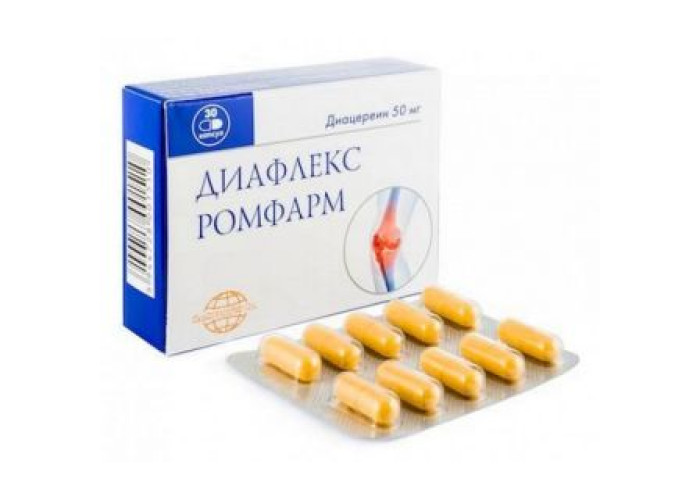 Диафлекс 50 мг № 30, капсулы