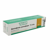 Диклофенак-Тева 1% 40 г, гель