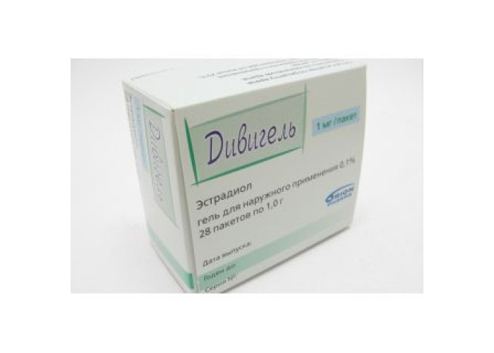 Дивигель 0,1% 1 г № 28, гель в саше