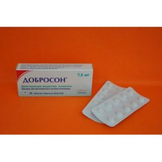 Добросон 7,5 мг № 20, таблетки