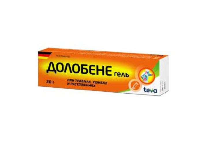 Долобене 20 г, гель
