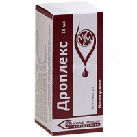 Дроплекс 15 мл, капли ушные