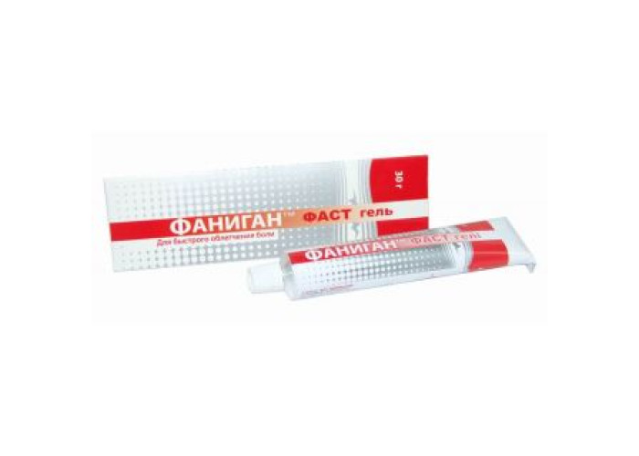 Фаниган фаст 30 г, гель