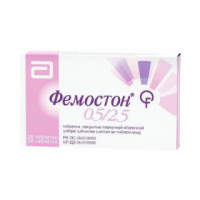 Фемостон 0,5/2,5 № 28, таблетки