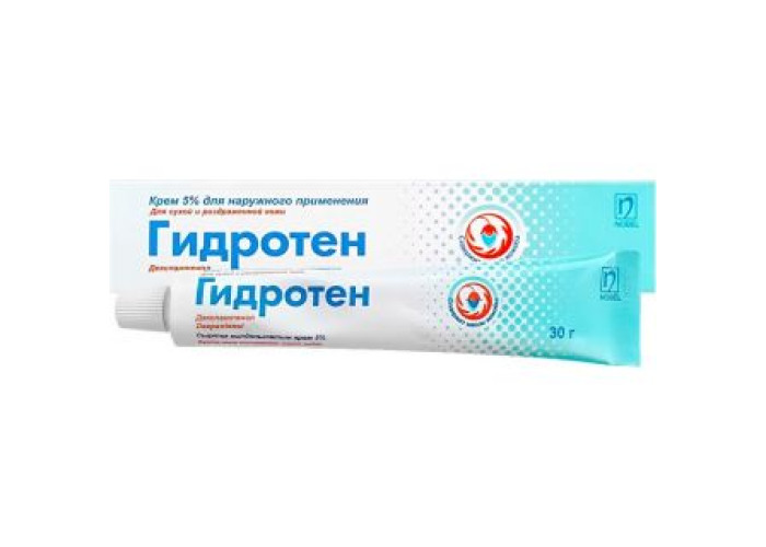 Гидротен 5% 30 г, крем