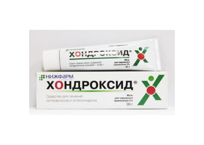 Хондроксид 5% 30 г, мазь