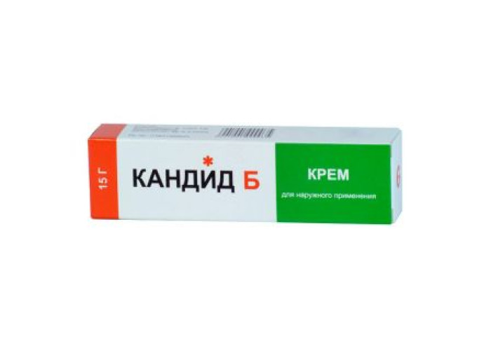 Кандид-Б 15 г, крем