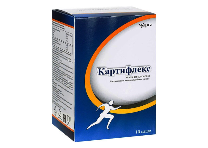 Картифлекс № 10, порошок для раствор внутрь в саше