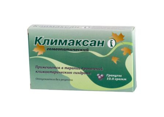 Климаксан 10 г, гранулы гомеопатические