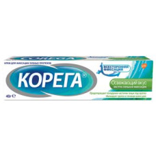 Корега нейтральный 40 мл, крем для фиксации зубных протезов