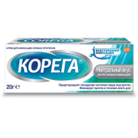 Корега освежающий 40 мл, крем для фиксации протезов
