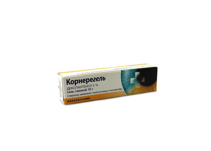 Корнерегель 5% 10 г, гель глазной