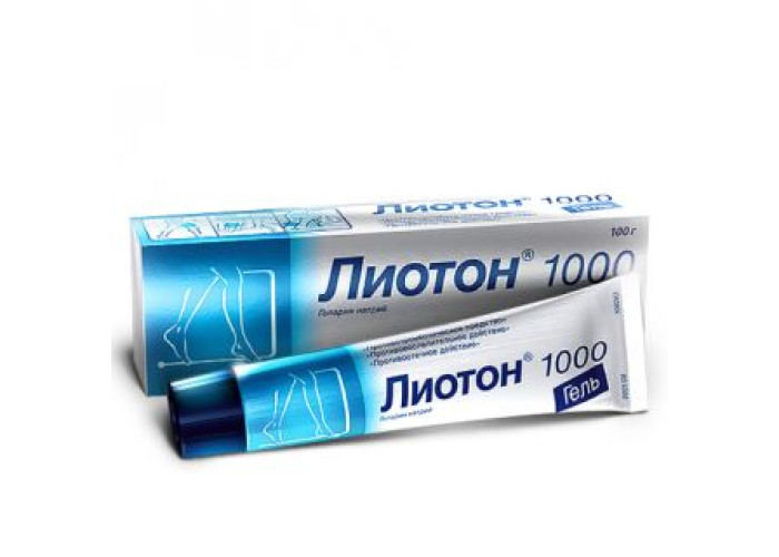 Лиотон 1000 100 г, гель