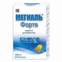 Мегиаль Форте 1000 мг № 32, капсулы