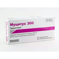 Муцитус 300 мг № 30, капсулы