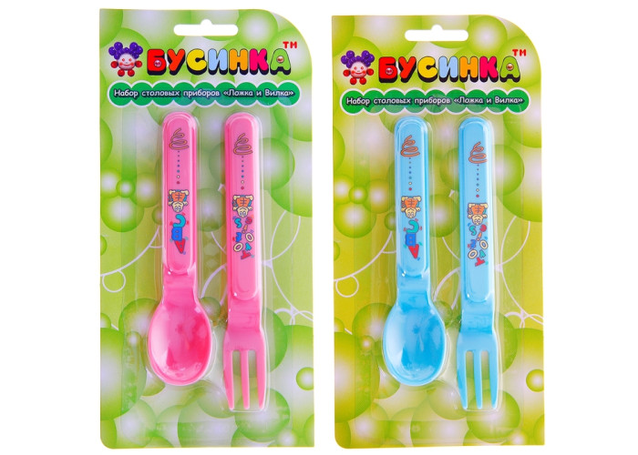 Набор ложка и вилка, арт 149