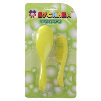 Набор расческа и щетка, арт 012