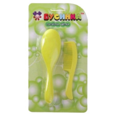 Набор расческа и щетка, арт 012