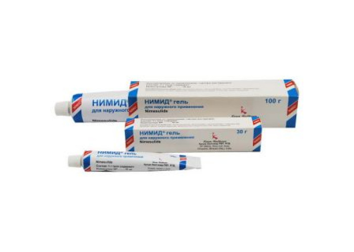 Нимид 100 г, гель