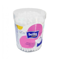 Палочки ватные № 100, пластик круглая