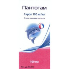 Пантогам 100 мг/мл 100 мл, раствор внутрь