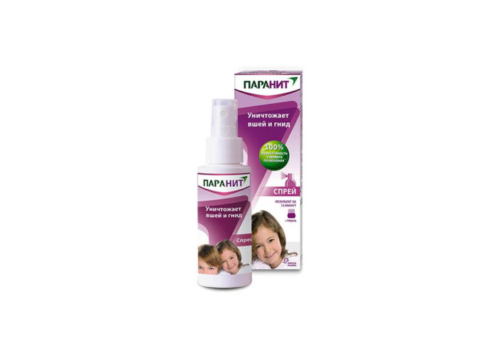Паранит 100 мл, спрей + гребень