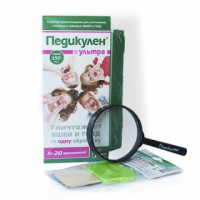 Педикулен Ультра набор 150 мл, спрей + гребень + лупа