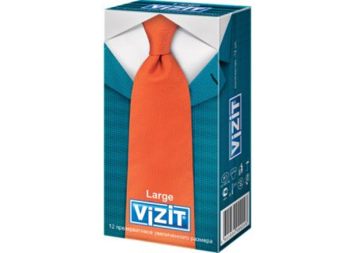 Презервативы VIZIT № 12, Large