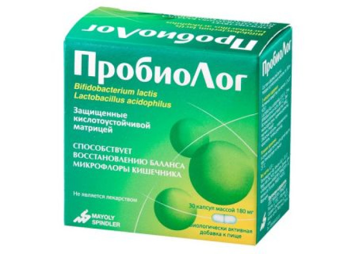 ПробиоЛог CРК 435,5 мг № 15, капсулы