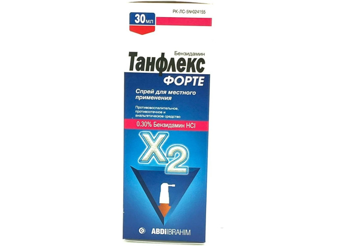 Танфлекс Форте 0,3% 30 мл, спрей оральный