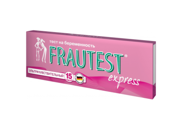 Тест-полоска для определения беременности FrauTest Express №1