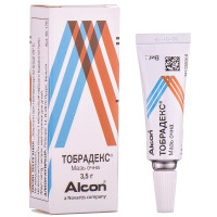 Тобрадекс 3,5 г, мазь глазная