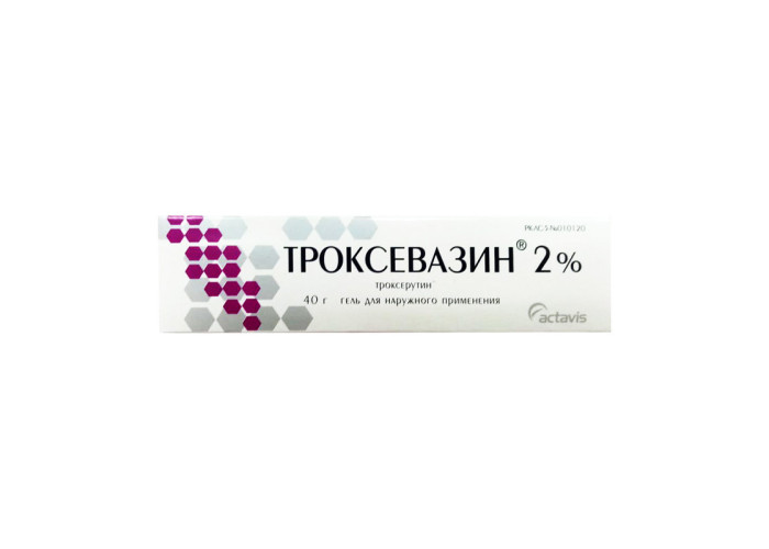 Троксевазин 2% 40 г, гель