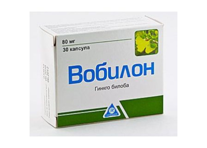 Вобилон 80 мг № 30, капсулы