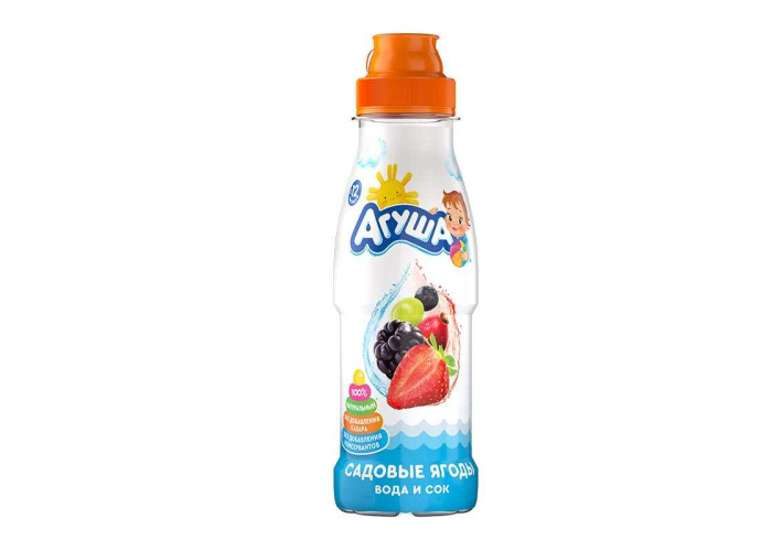 Вода и сок Агуша ягоды 0,3