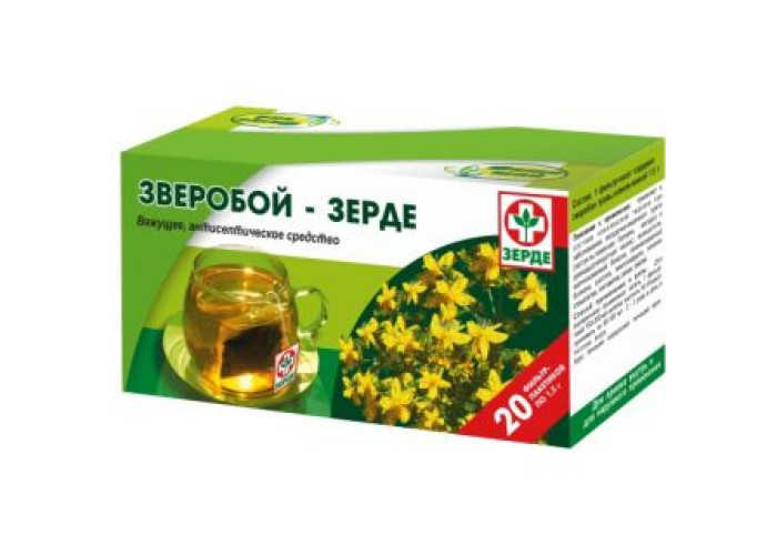 Зверобой плюс 1,5 № 20, фиточай Зерде