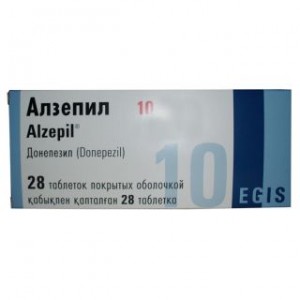 Алзепил 10 мг № 28, таблетки