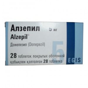 Алзепил 5 мг № 28, таблетки