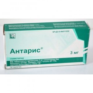 Антарис 3 мг № 30, таблетки