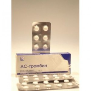 Ас-тромбин 100 мг № 30, таблетки