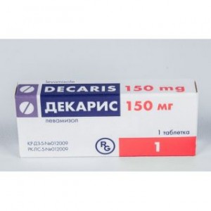 Декарис 150 мг № 1, таблетка