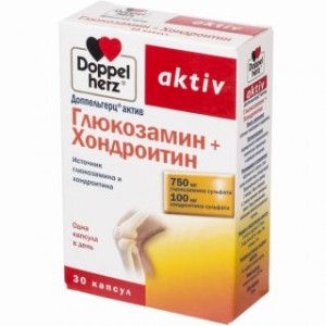 Доппельгерц Актив Глюкозамин и Хондроитин № 30, капсулы