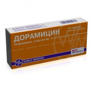 Дорамицин 3000000 МЕ № 10, таблетки