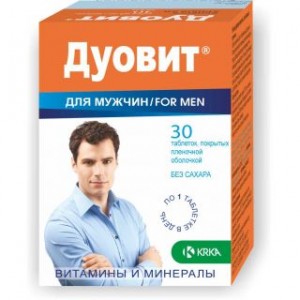 Дуовит для мужчин № 30, таблетки