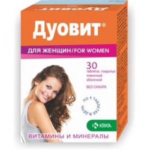 Дуовит для женщин № 30, таблетки
